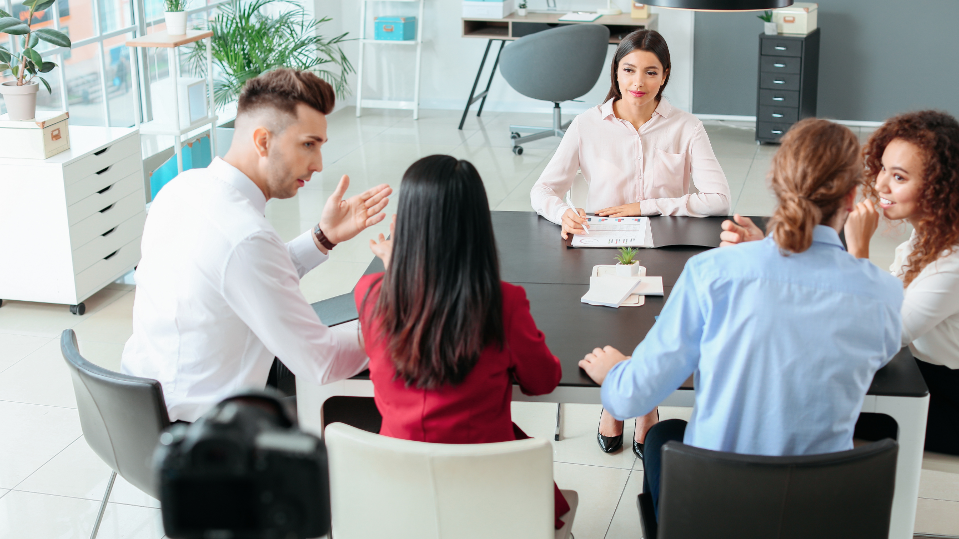 Un échange autour d’un projet professionnel